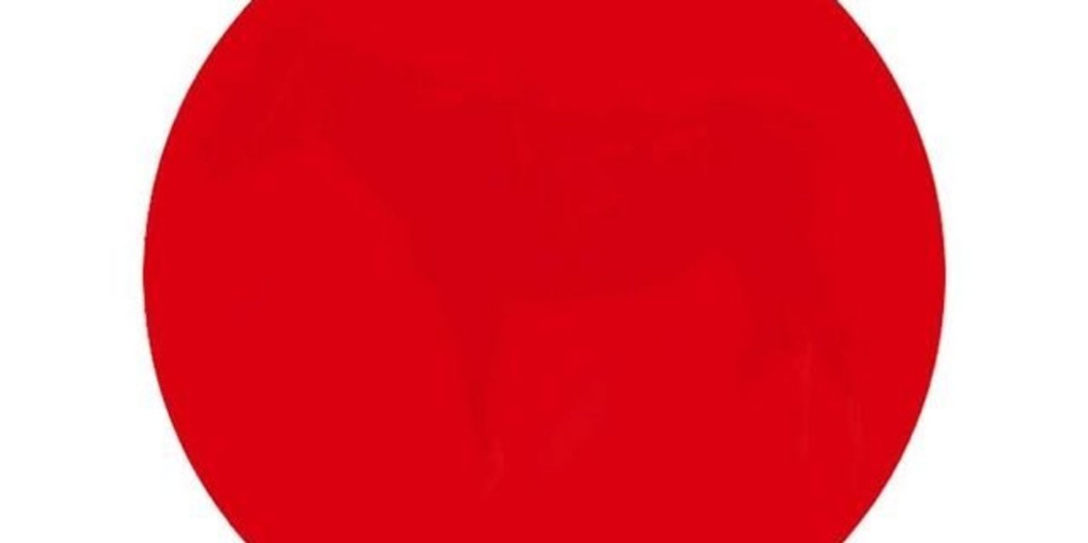 Прозрачный красный круг