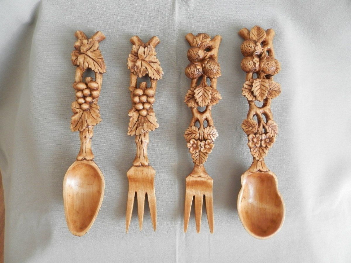 Ложки деревянные музыкальные