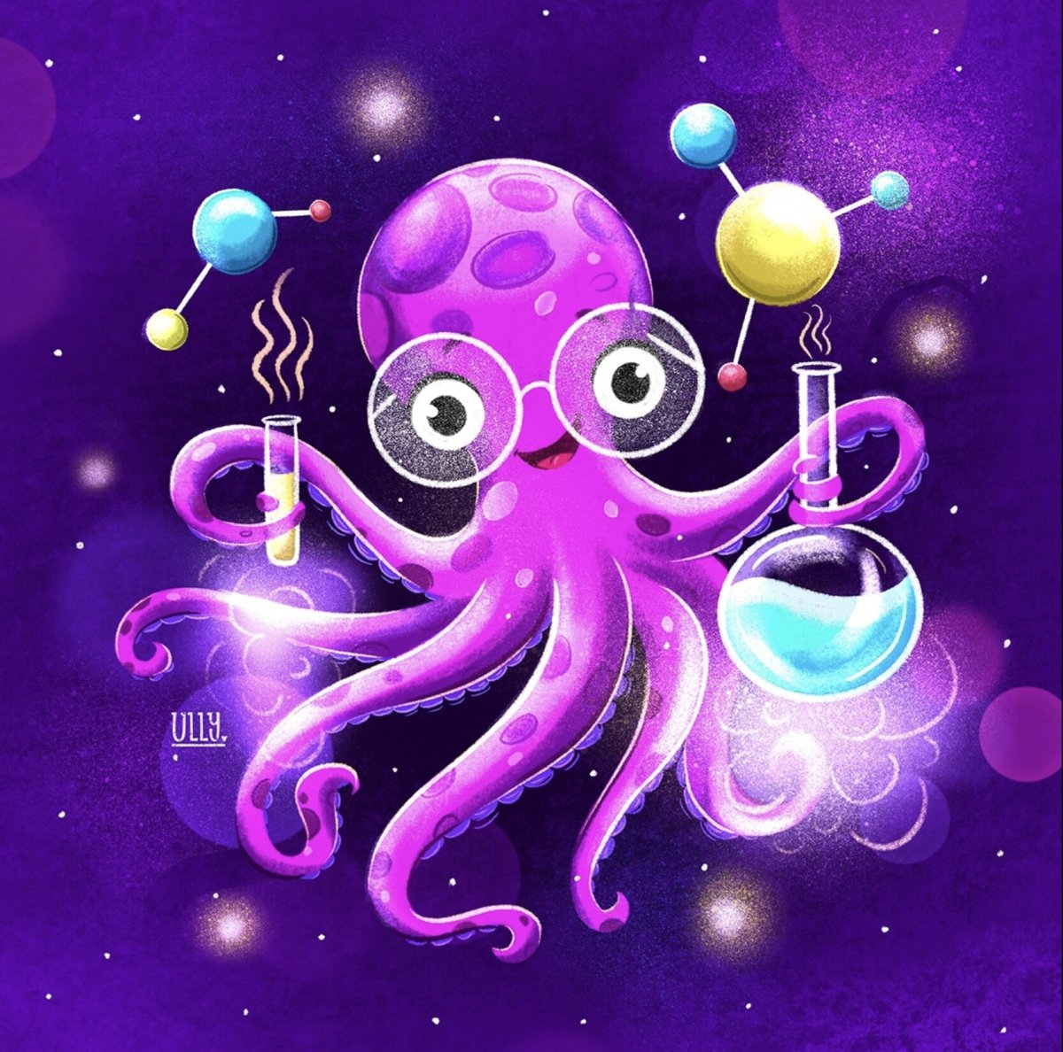 Сказочный осьминог