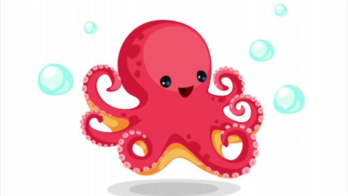 Осьминог для детей