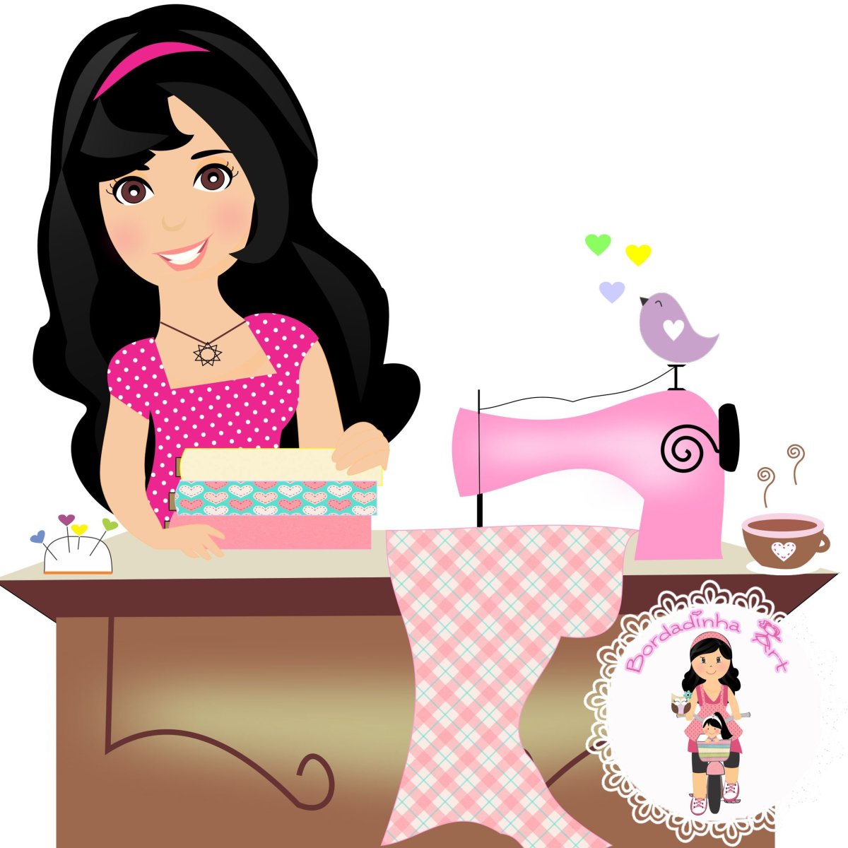 Швея мультяшная