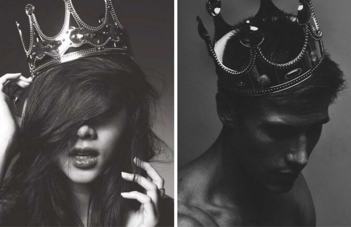 Девушка в короне