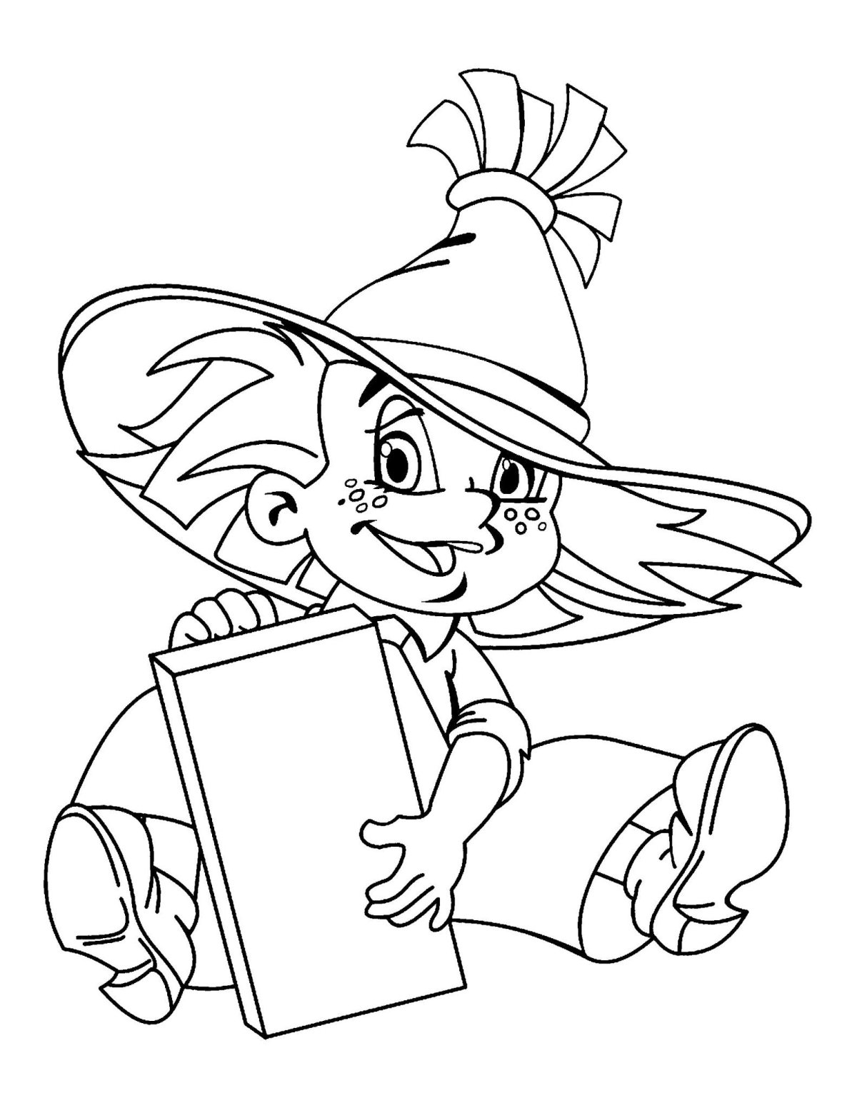 Рисование Незнайки