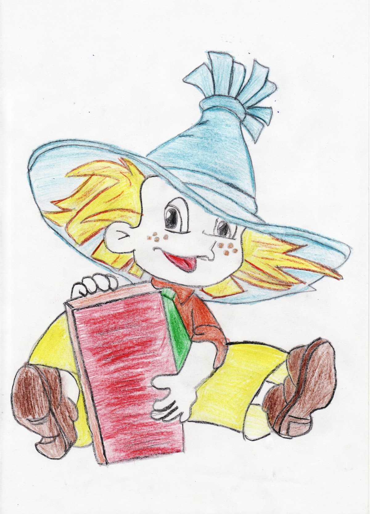 Незнайка и Знайка раскраска