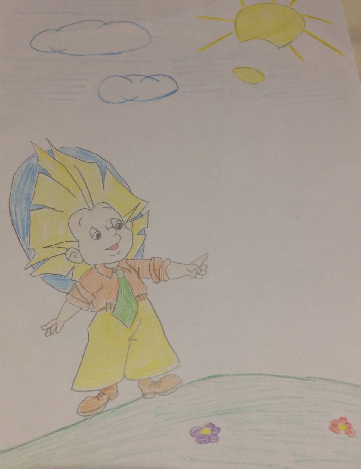 Незнайка на прозрачном фоне