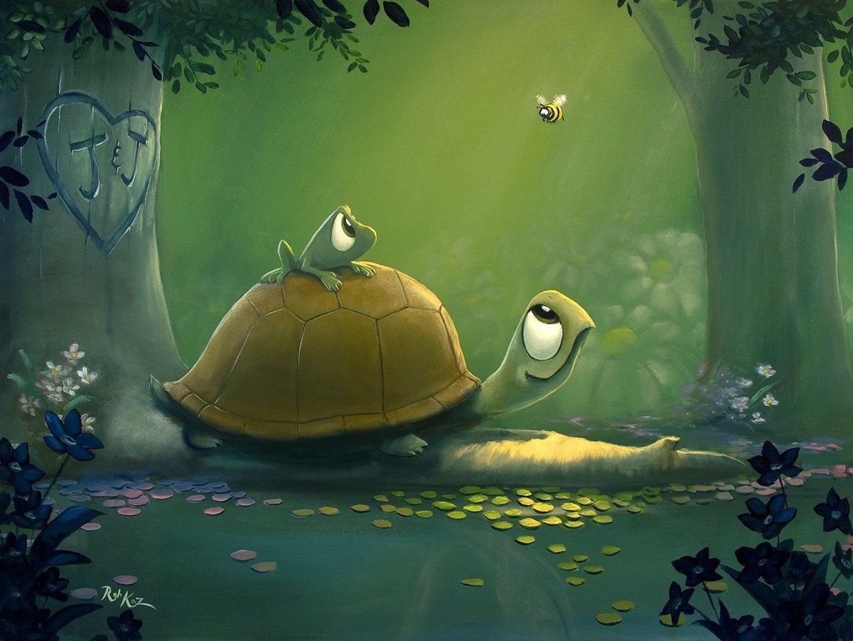 Черепашка фэнтези