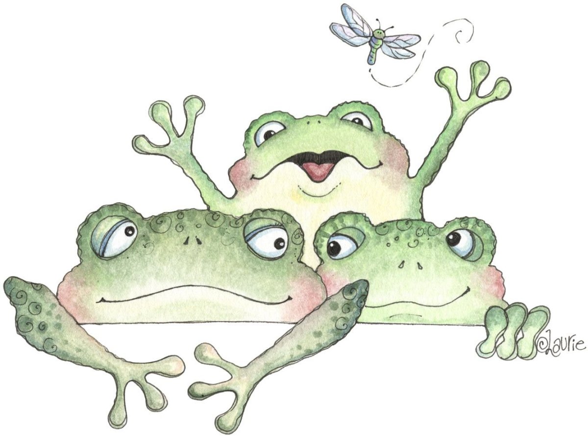 Лягушка иллюстрация