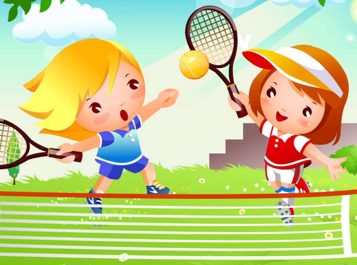 Спортивный баннер для детского сада