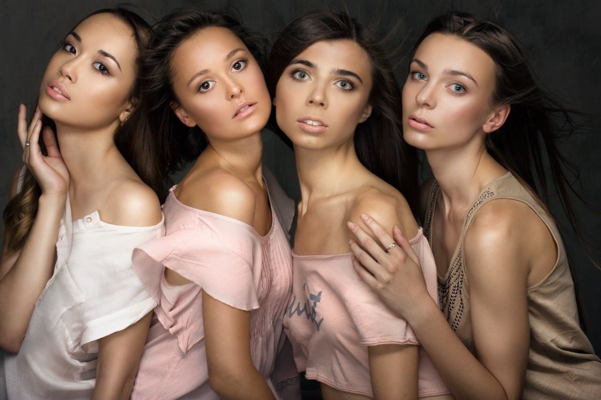 Групповые фотосессии моделей