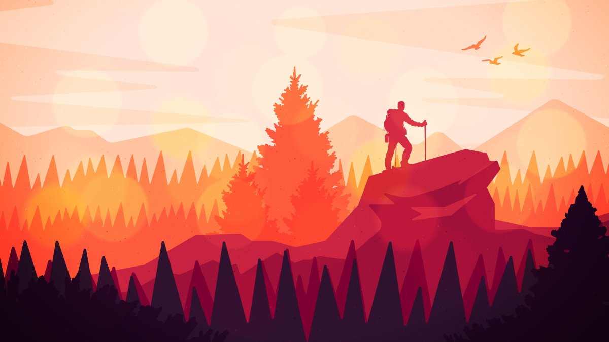 Горы в иллюстраторе