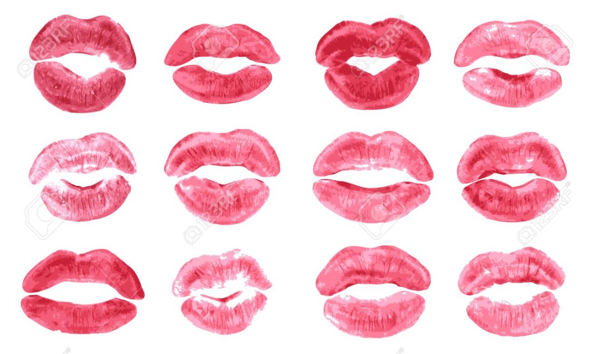 Характер по отпечатку помады