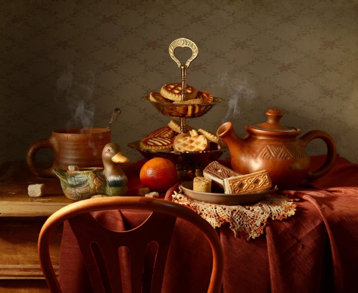 Традиции русского чаепития с самоваром