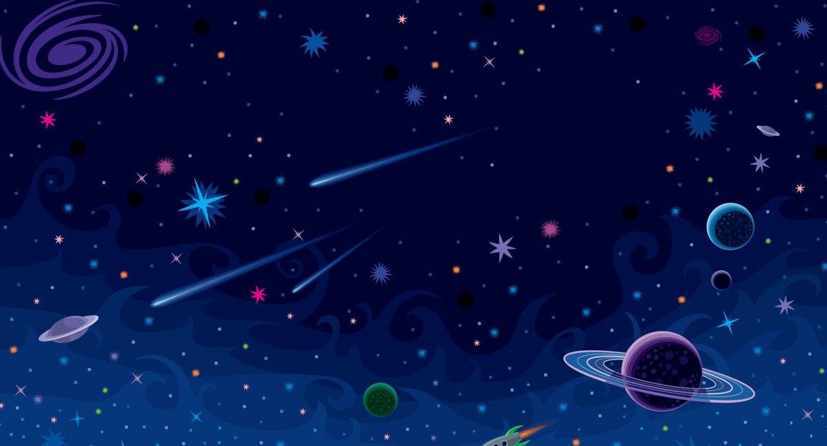 Рисование космос