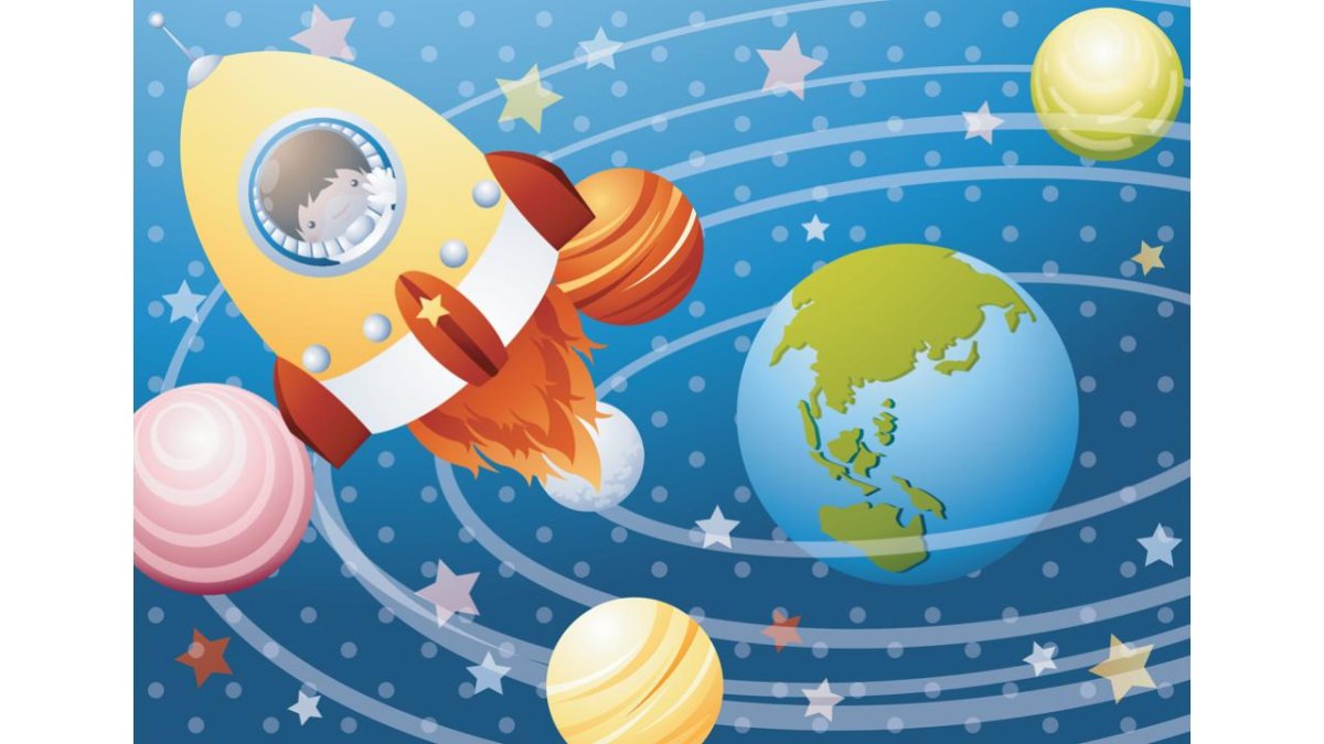 Космические предметы для детей