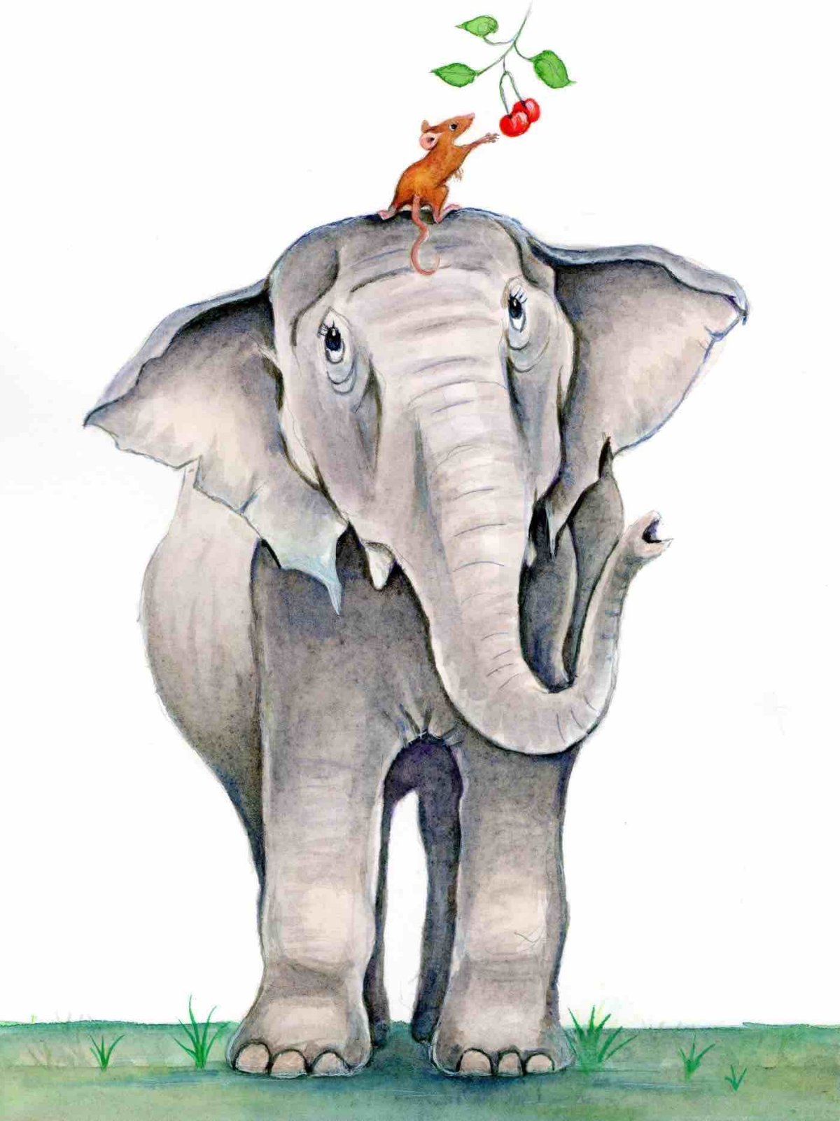 Слоник и мышка