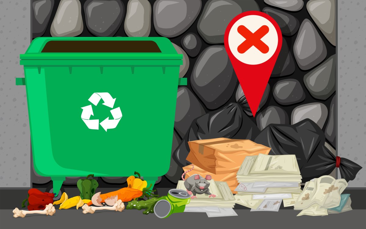 Мусор на природе