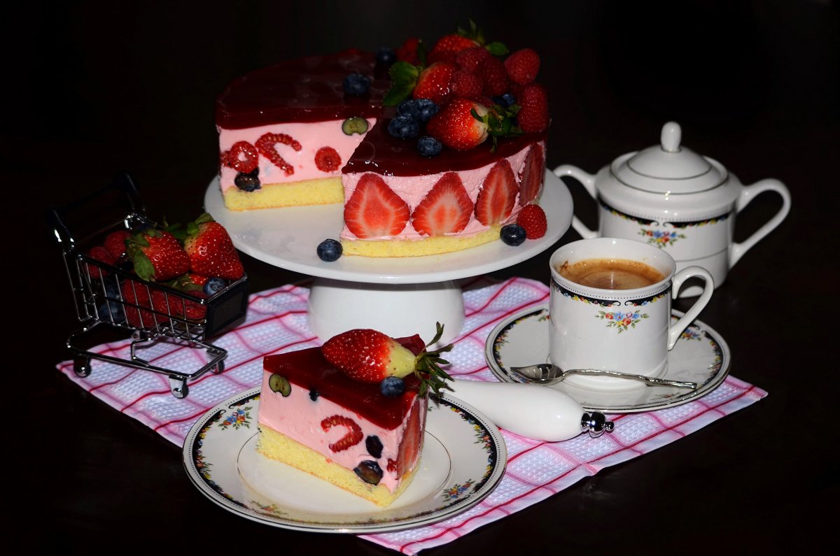 Кофе с тортиком