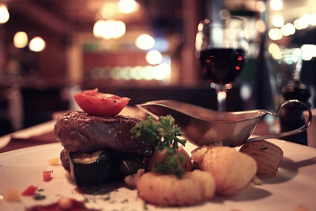 Красивый ужин