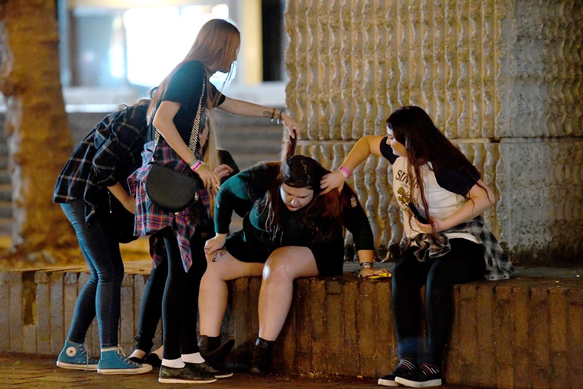 Смешная студентка