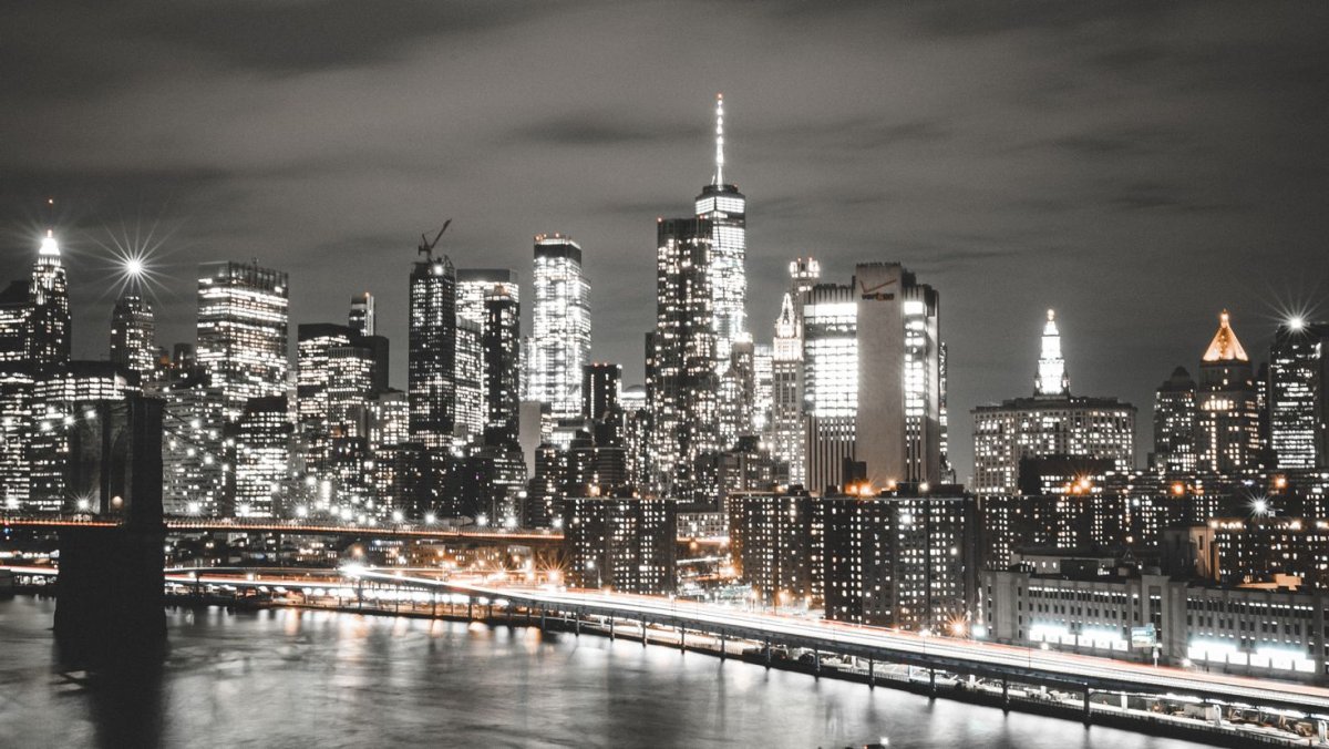Нью Йорк Манхэттен обои 4к