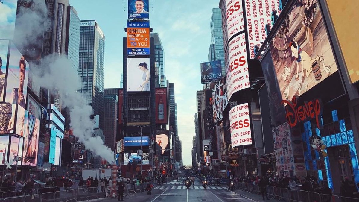 Нью-Йорк Таймс сквер обои
