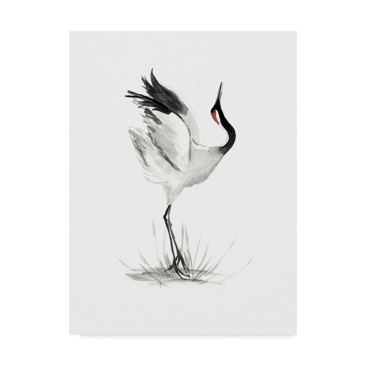 Стилизованный журавль