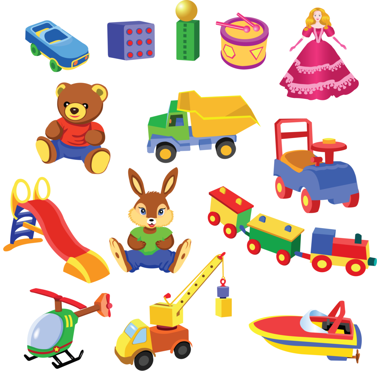 Разные игрушки для детей