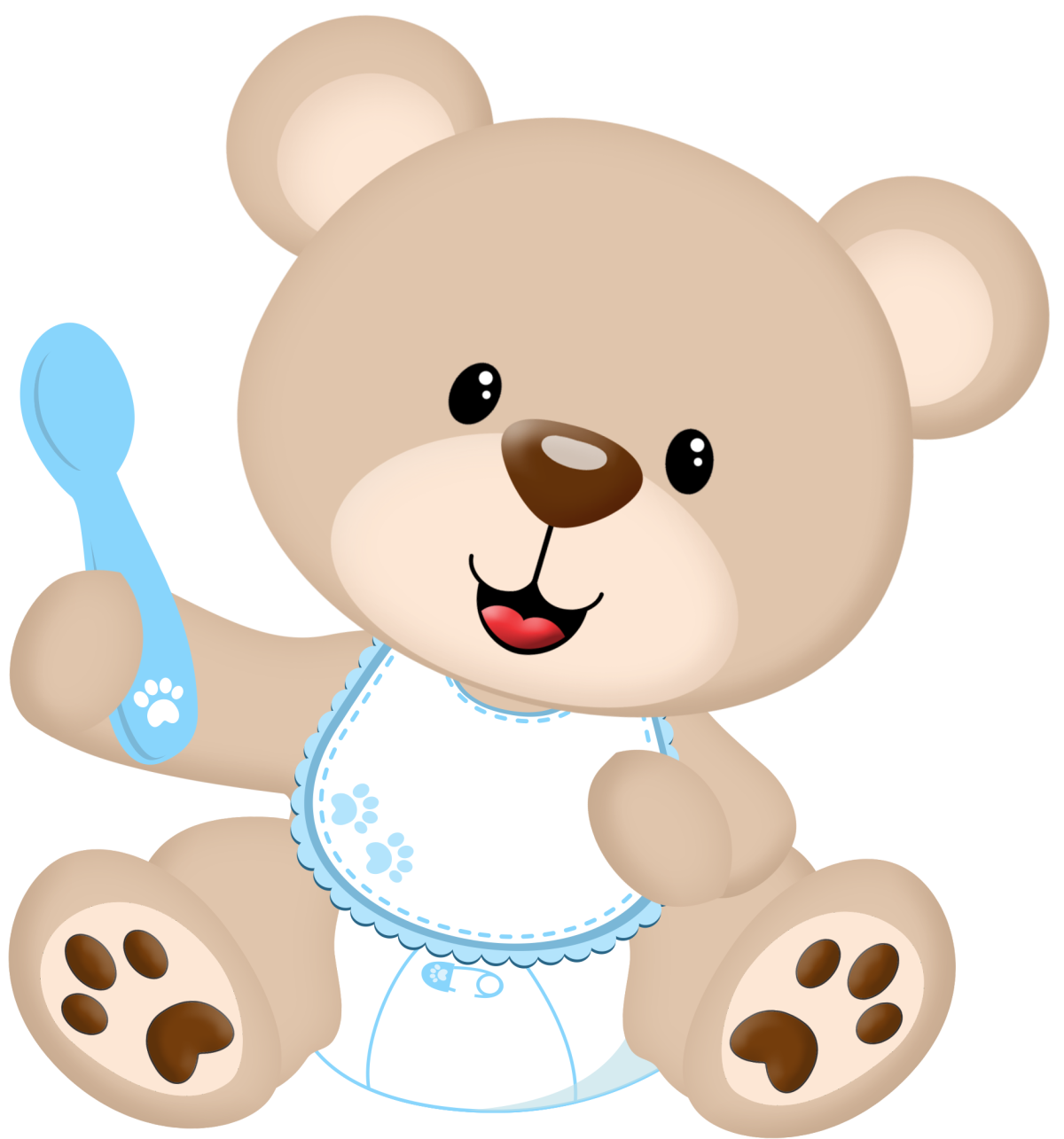 Мишка на прозрачном фоне