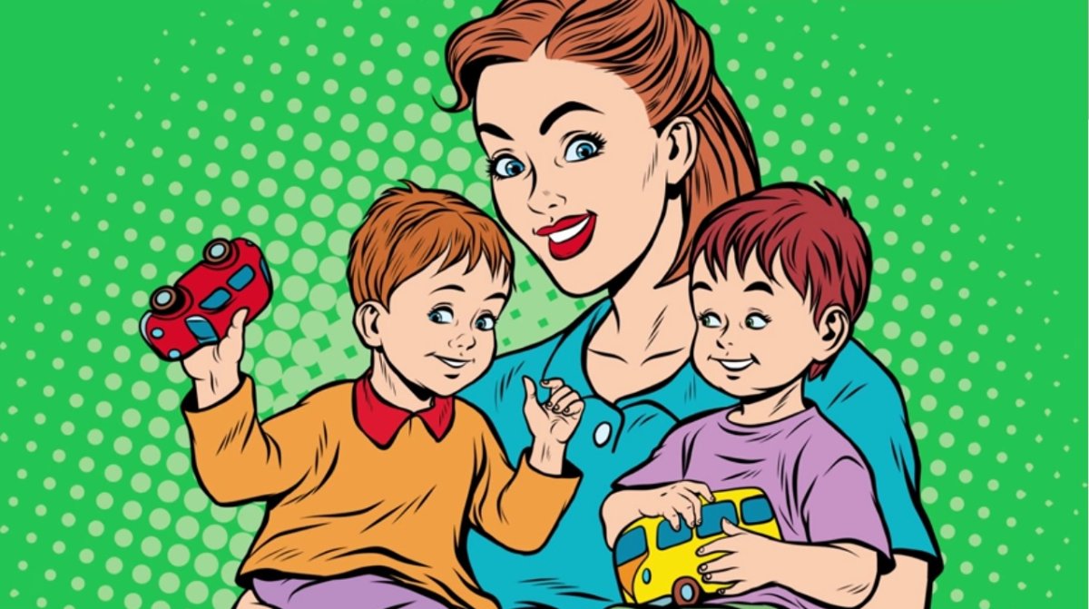 Мама мультяшный