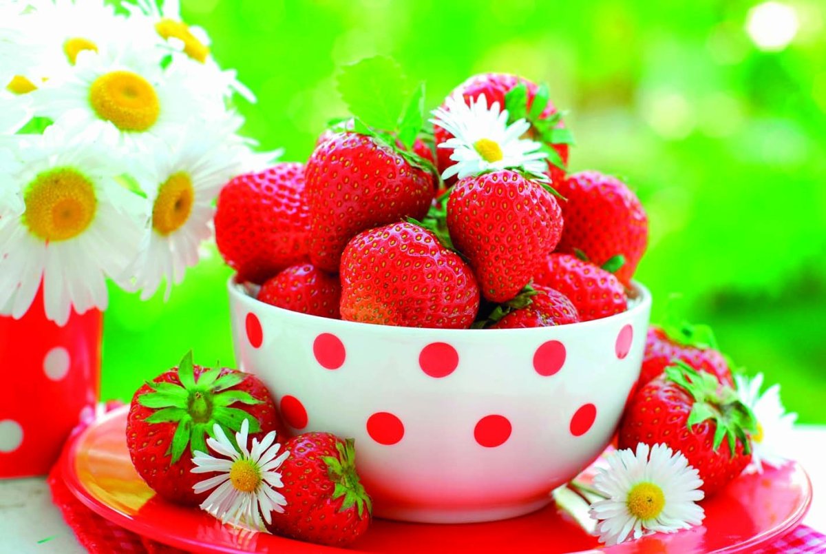 Доброе утро клубника