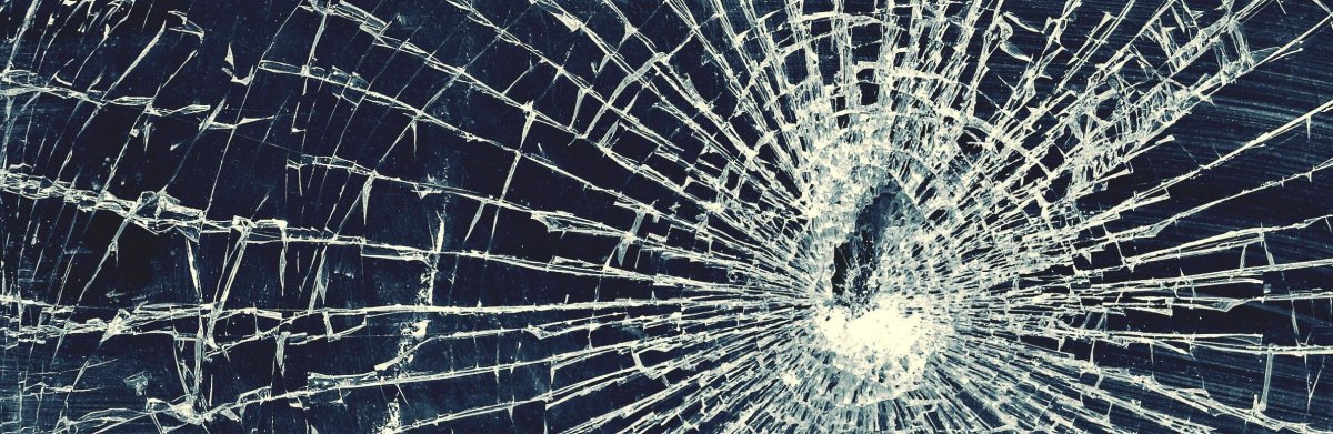 Разбитое стекло обои