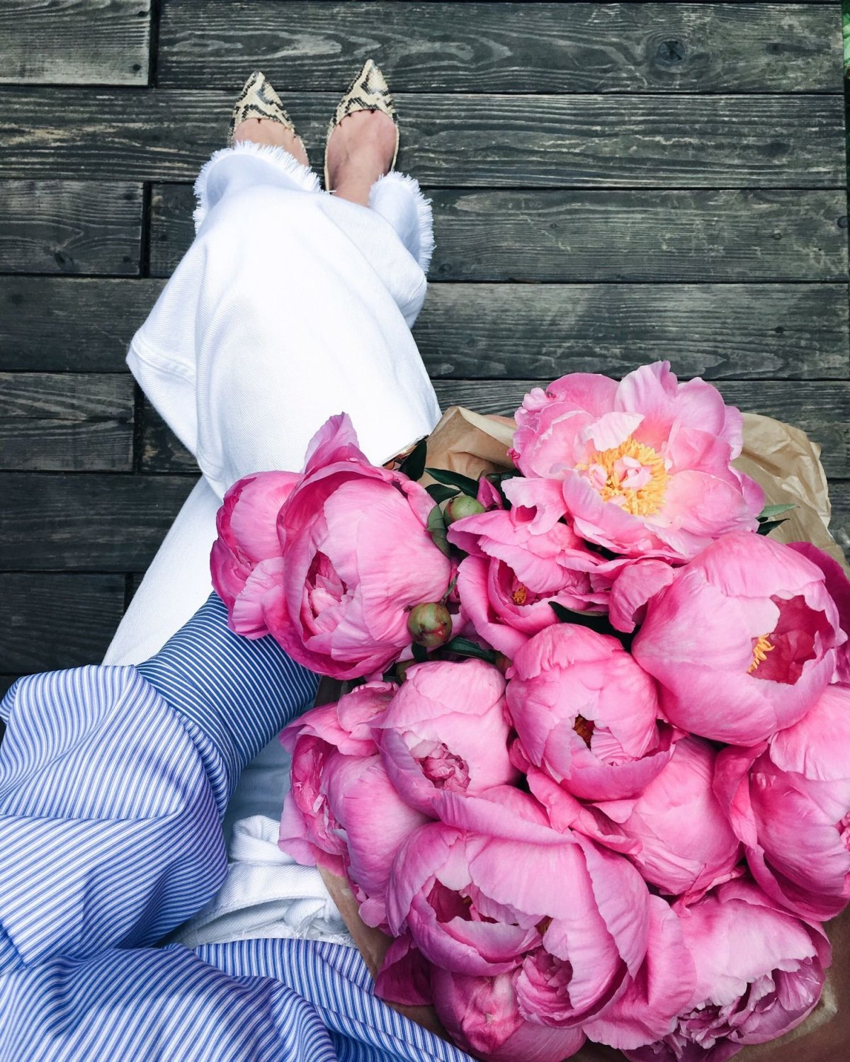 Нежные пионовидные букеты