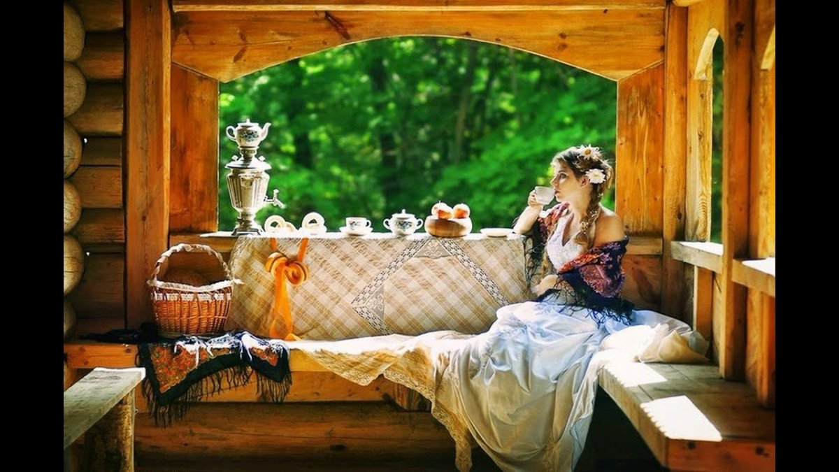 Фотосессия в деревенском стиле