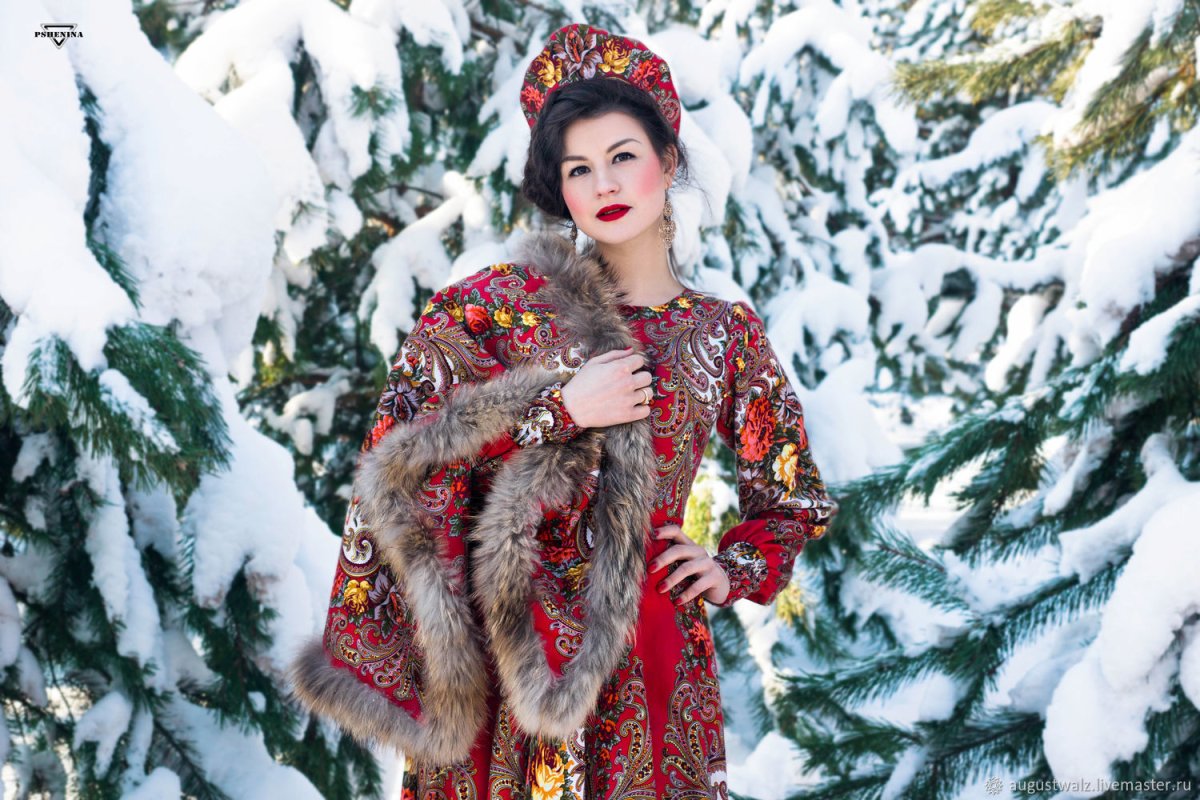 Фотосессия в стиле а ля рус