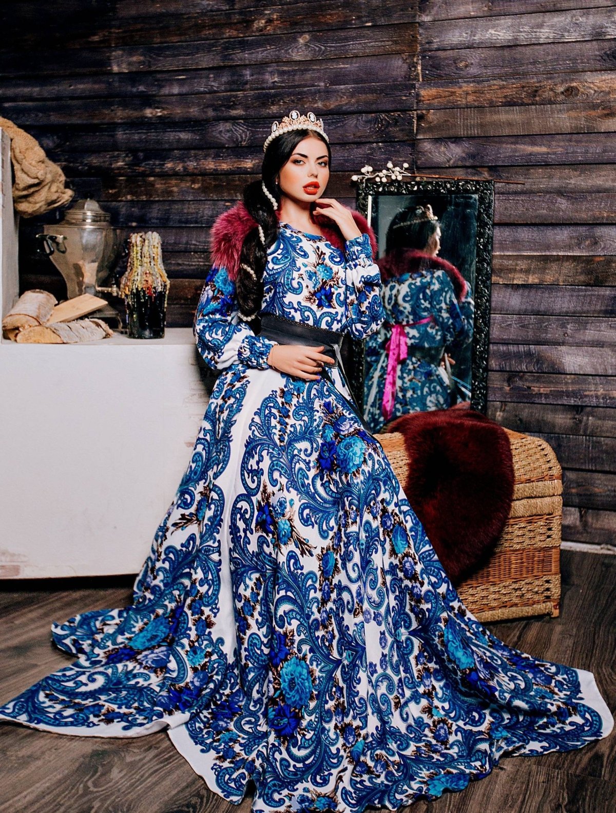 Костюм в русском стиле