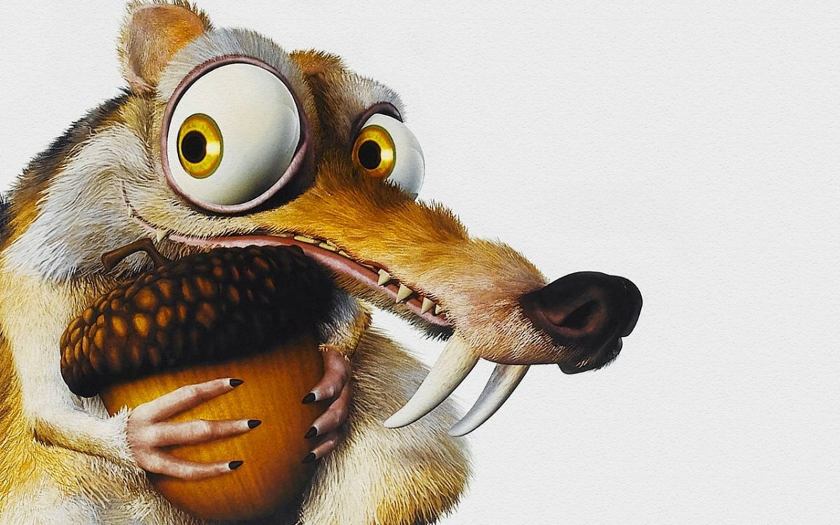 Белка Скрэт из ледникового периода