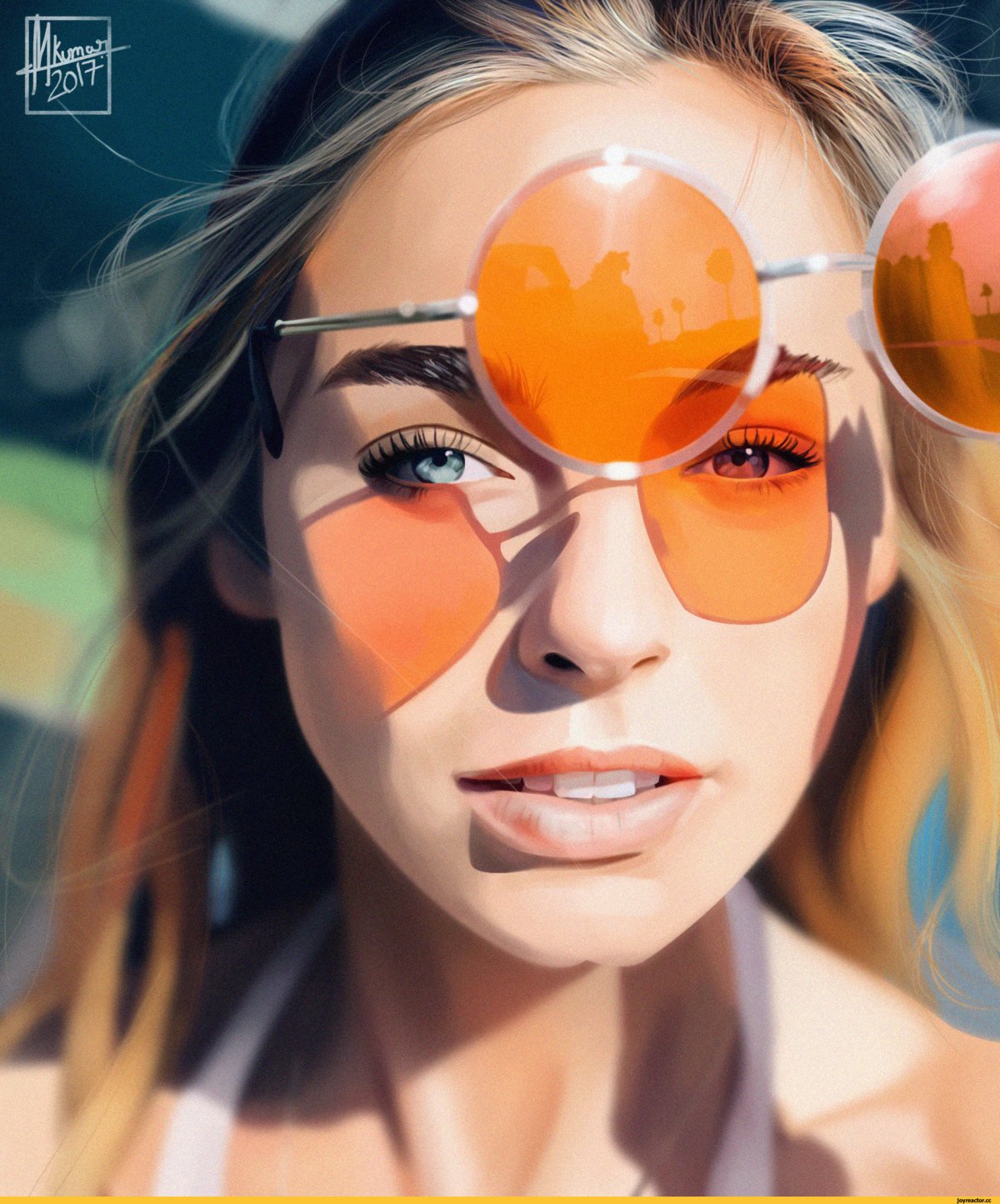 Женщины в очках от солнца