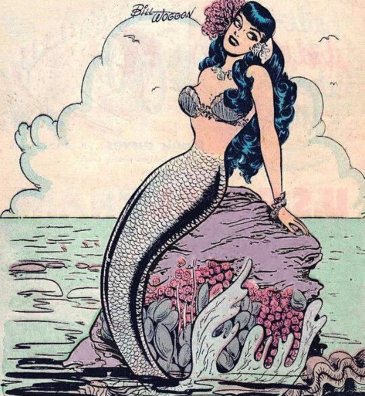 Комиксы про русалок