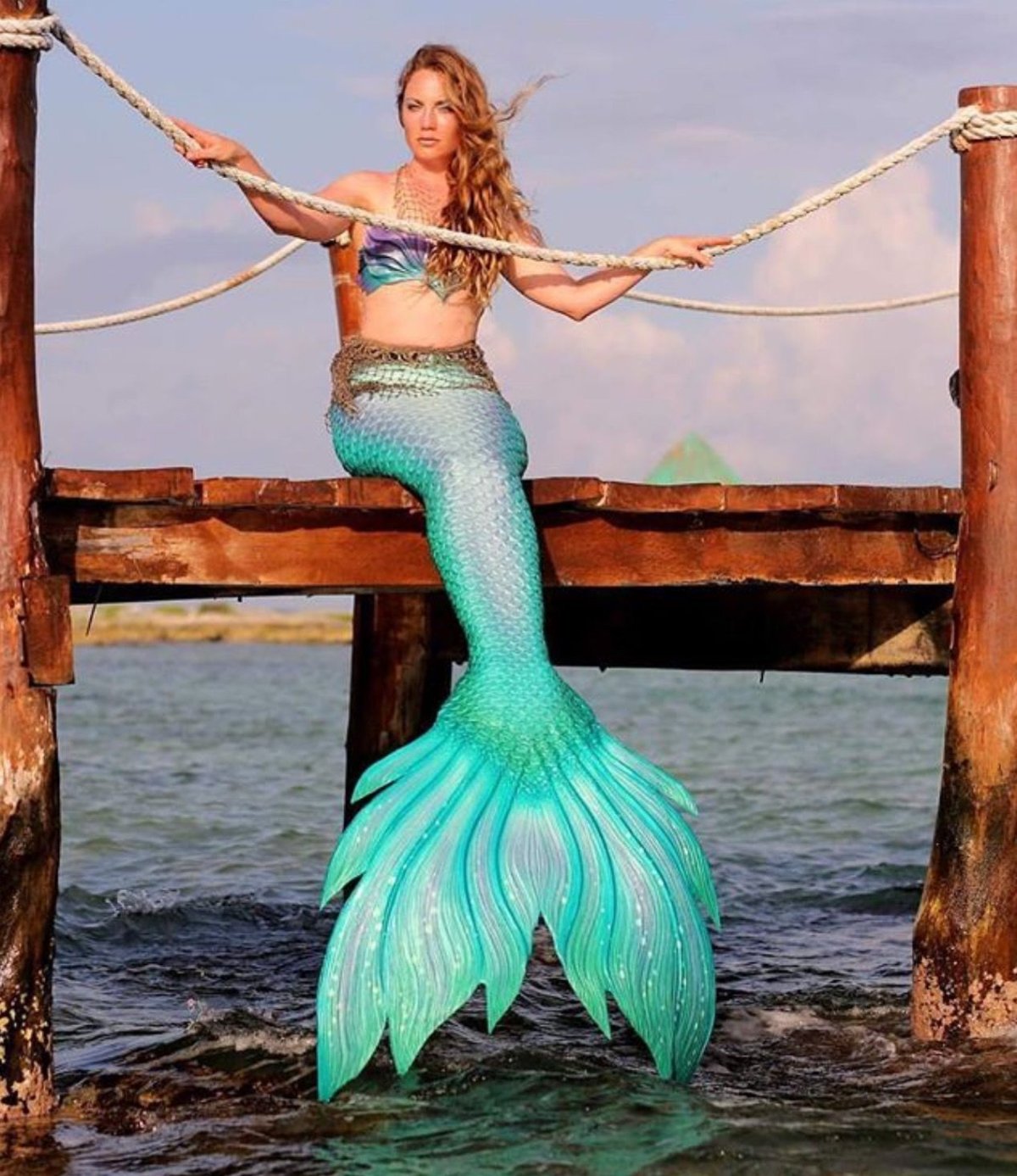 Фотосессия Русалка в сетях