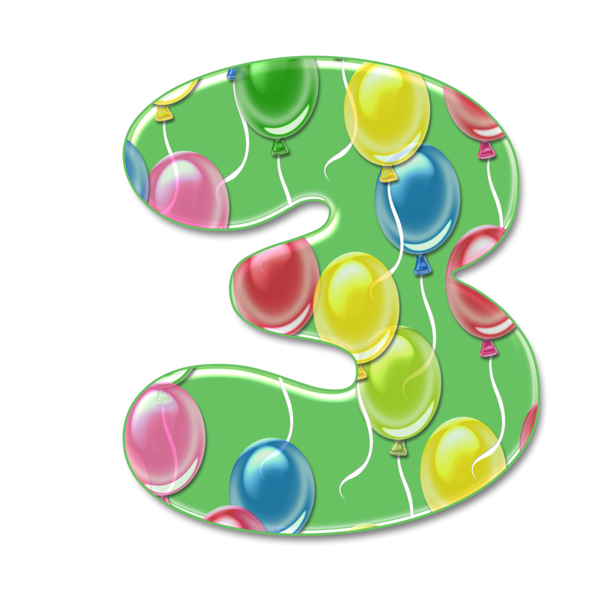 Цифры детские