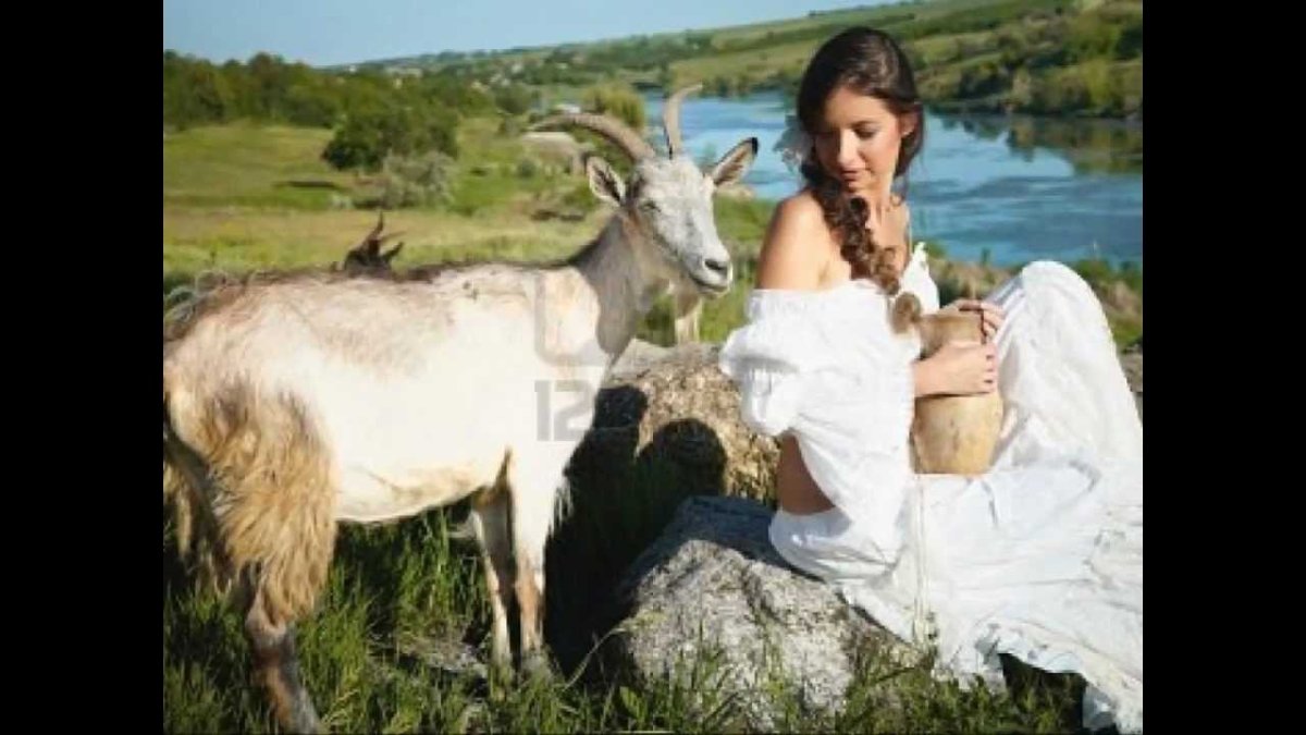 Козочка девушка