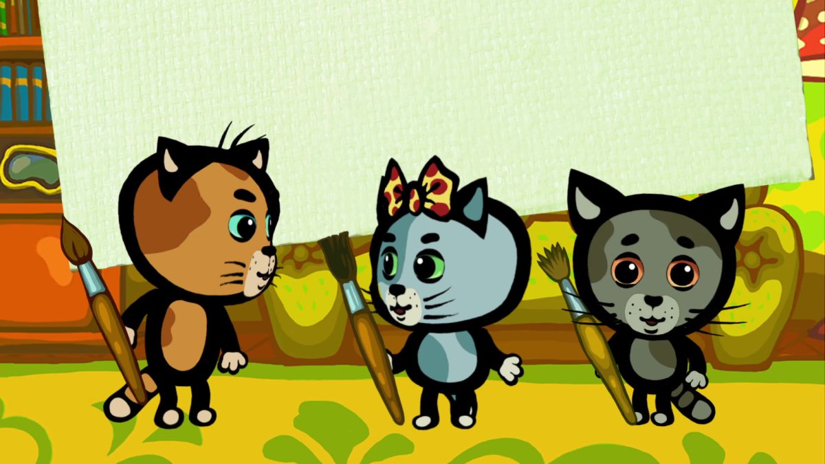 3 Котёнка фото