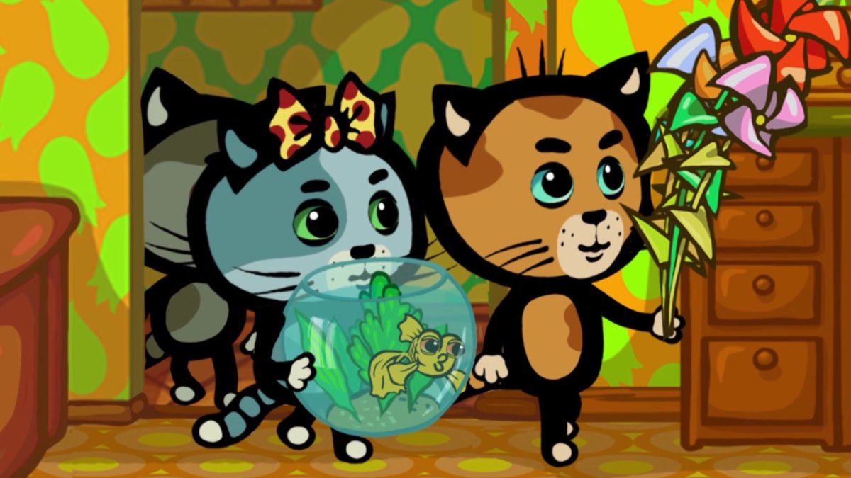 3 Котенка мультяшные