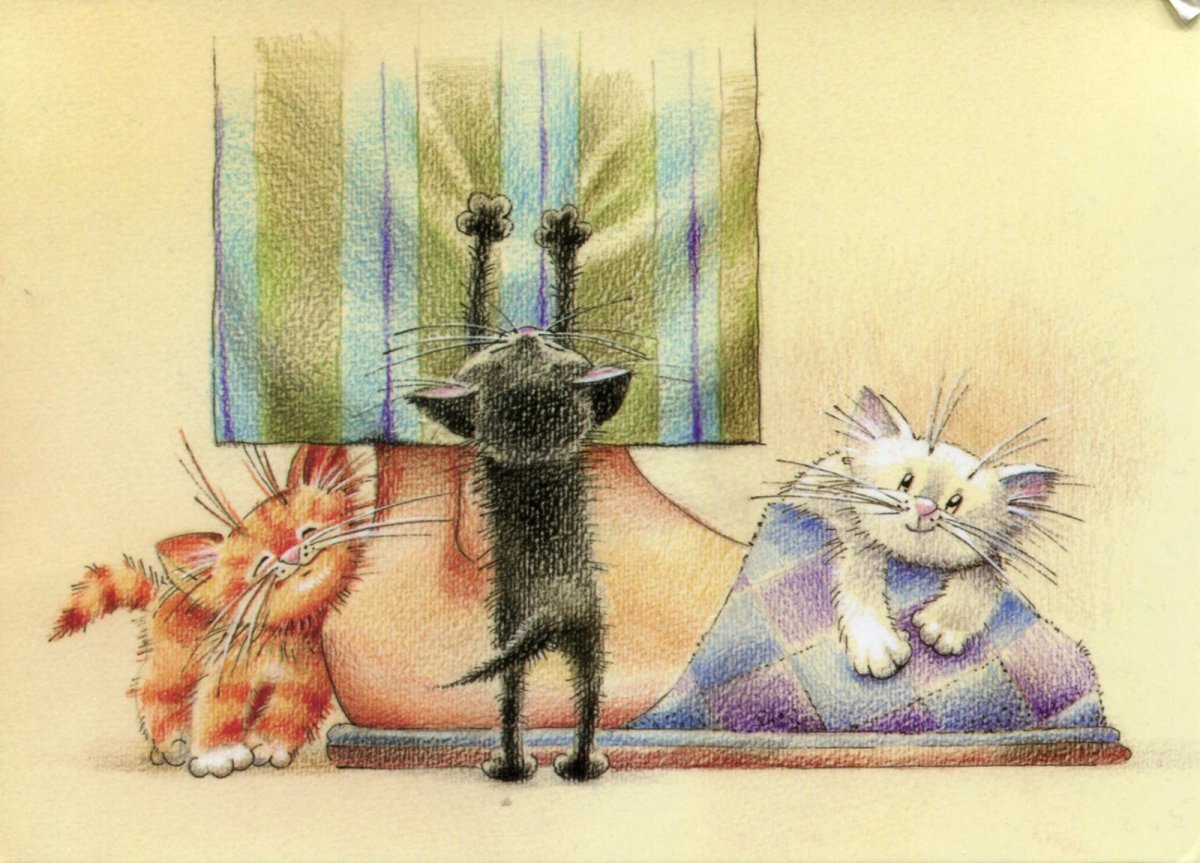 Три маленькие котята