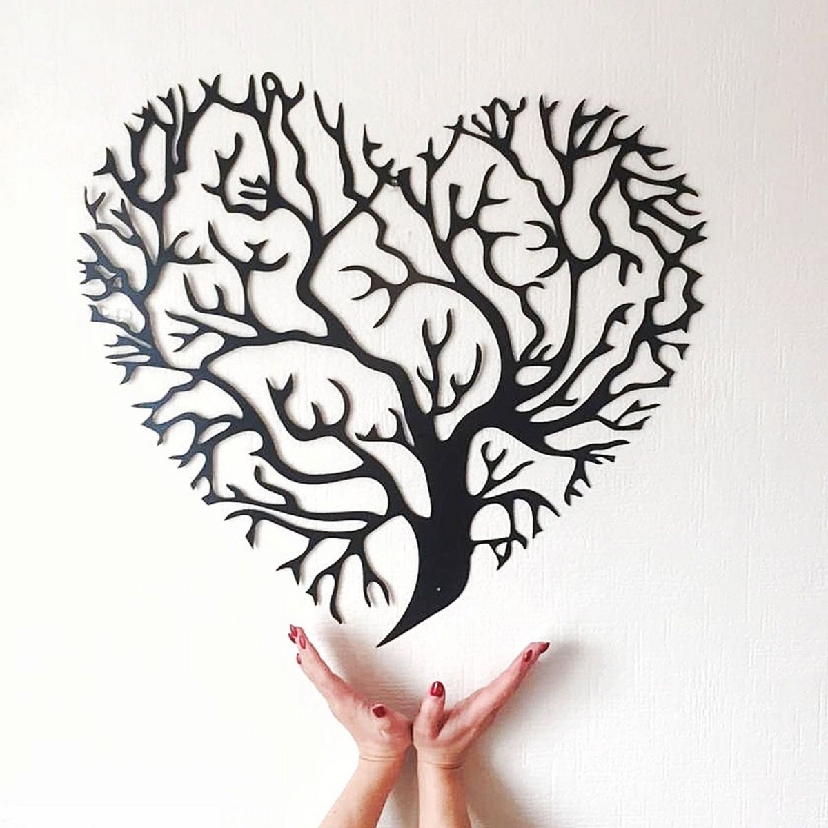 Лист в руке осень