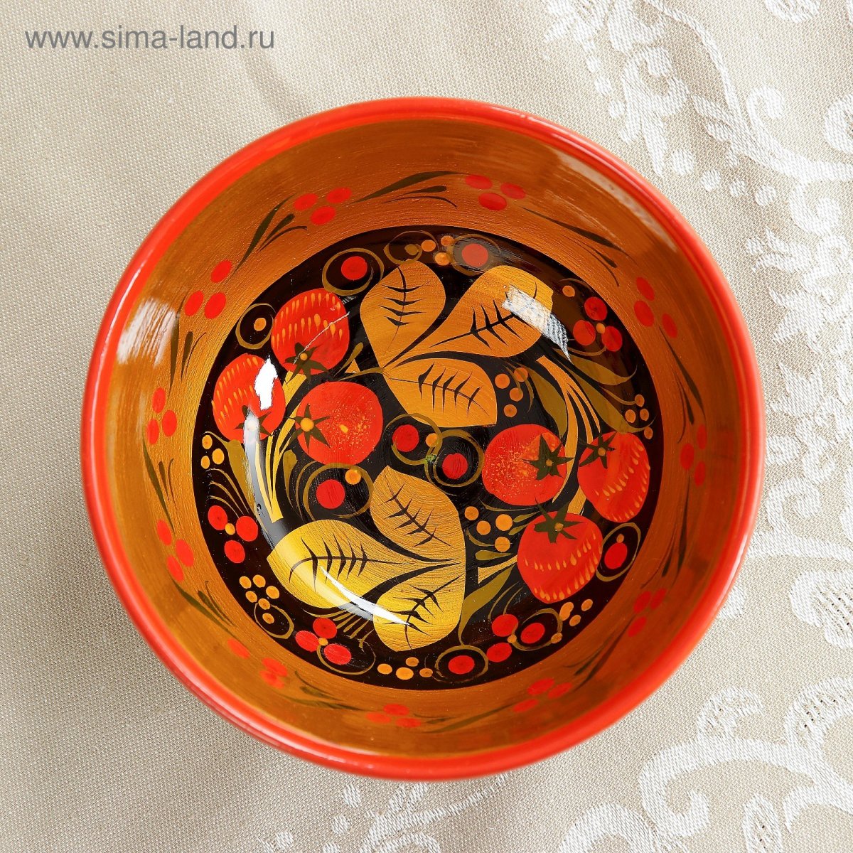 Роспись деревянной посуды