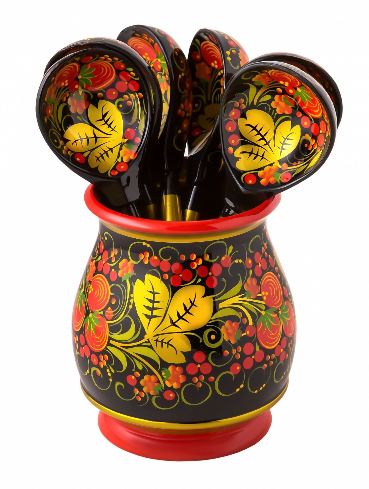 Семеновская Хохломская роспись