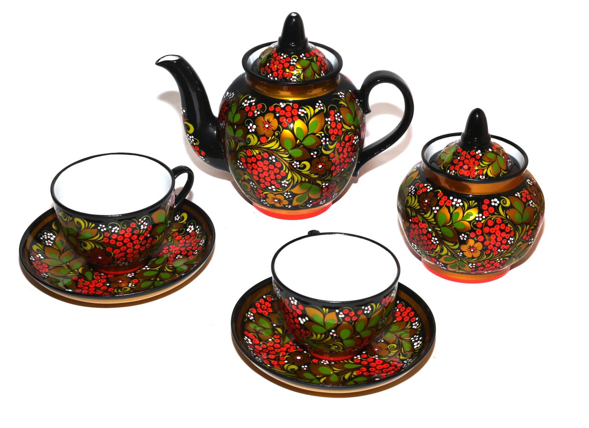 Сервиз Хохлома