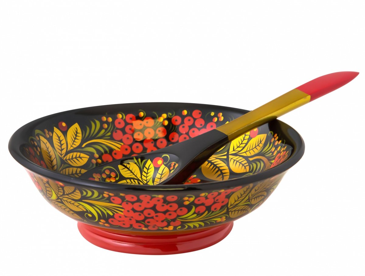 Хохлома посуда