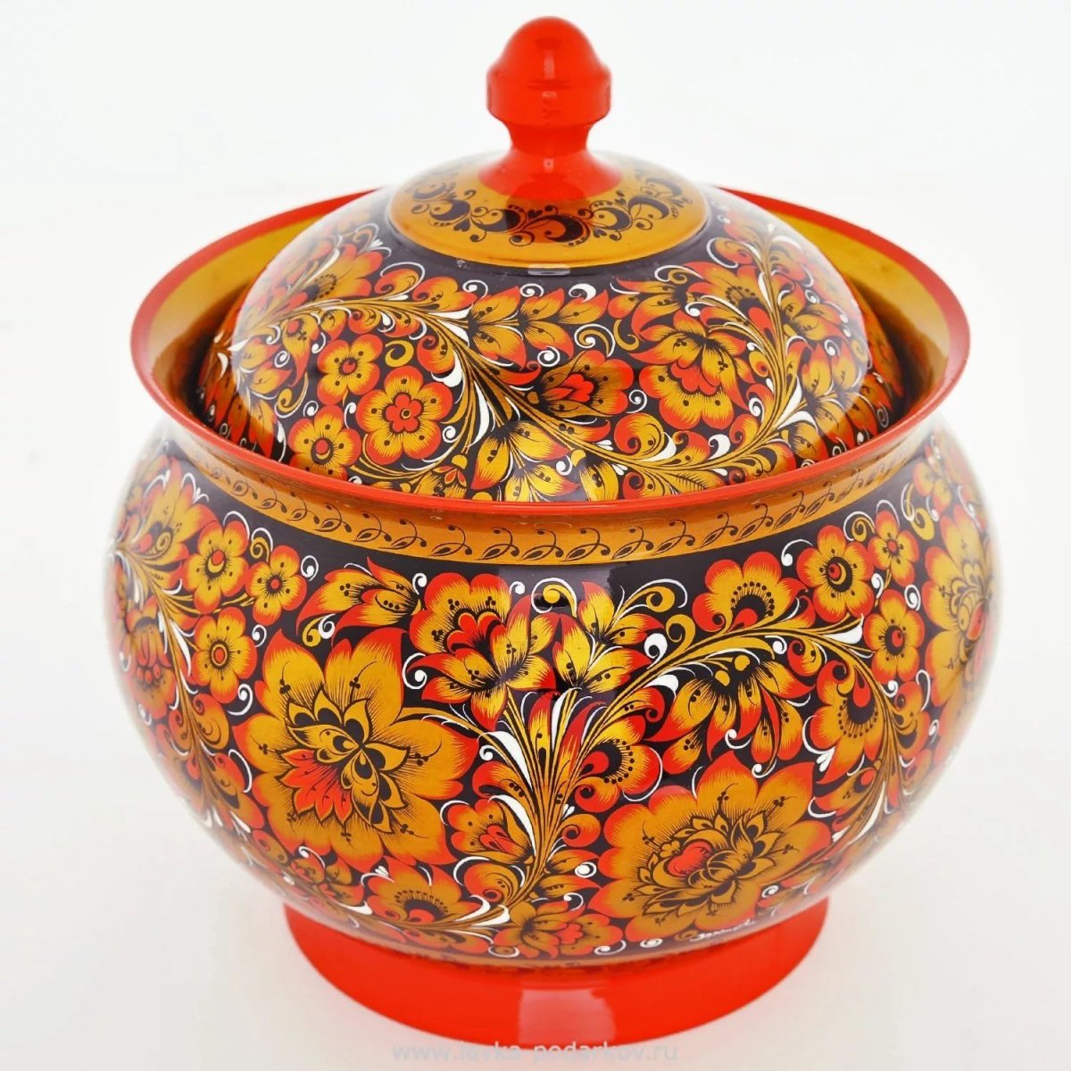 Хохломская роспись посуда